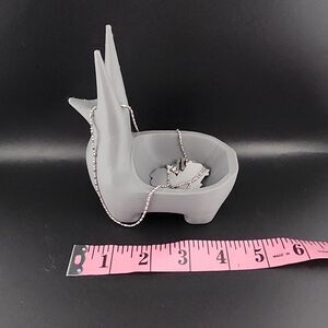Handmade Llama Jewelry Dish/Holder - 4"x2"x5.5" - Unique Design with Ring Holder